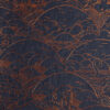 Moooi behang Tokyo Blue Indigo Macaque MO3000 COPPER