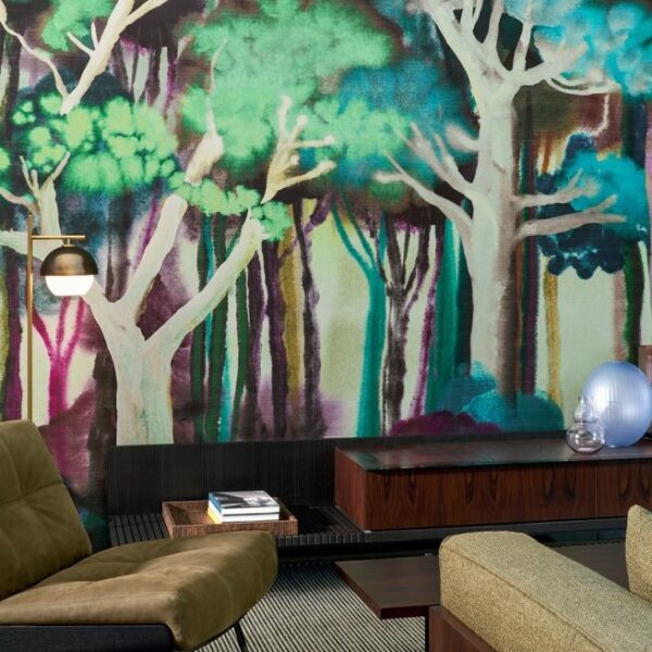 Arte Alaya_Banyan_11531 panorama behang Deep forest