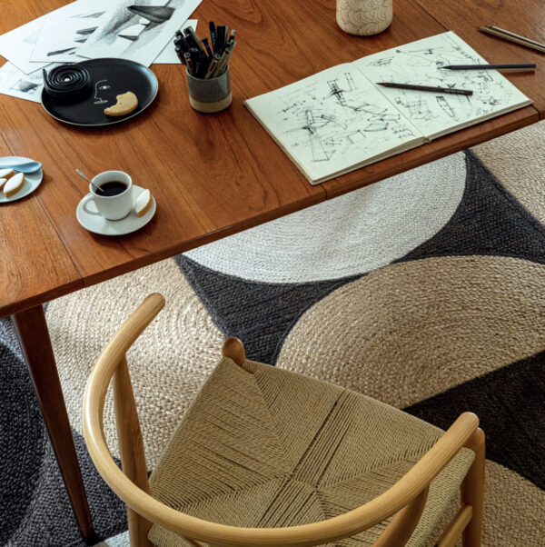 Elitis vloerkleed-rocky Piroquel ta-109-13-06 350 x 250 cm sfeer