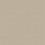 Beige wandbekleding met een patroon van kleine vierkante tegels uit de 21011-collectie.