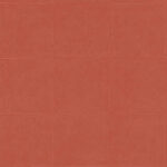 Rode tegelvloer met een matte afwerking en licht zichtbare voegen, model 21042.