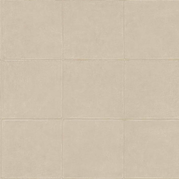 Beige keramische vloertegels met een matte afwerking en subtiele textuur.