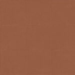 Bruine keramische tegels in een vierkant patroon.