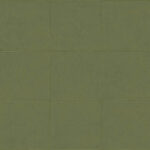 Groene matte wand- en vloertegel met subtiel reliëf en vierkant patroon.