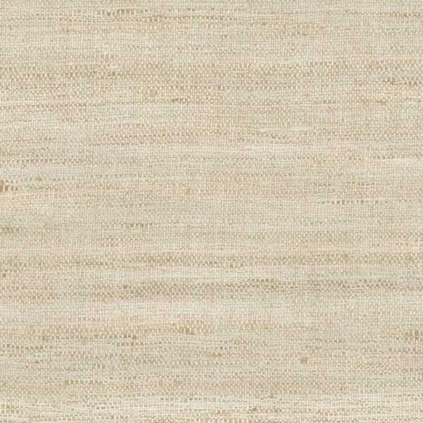 Beige textielstructuur van het Arte Linens 40500- behang met een subtiele geweven uitstraling.