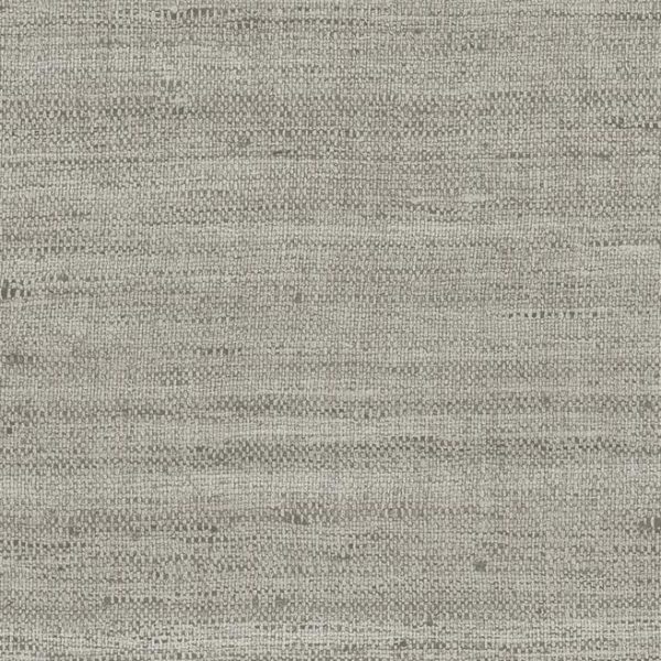 Grijsbeige Arte Lignes 40513 behang met een horizontale geweven textuur.