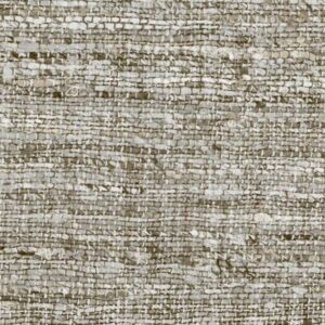 Textuur van Arte Aspero 40549 behang met een ruw geweven linnenlook in beige- en grijstonen.