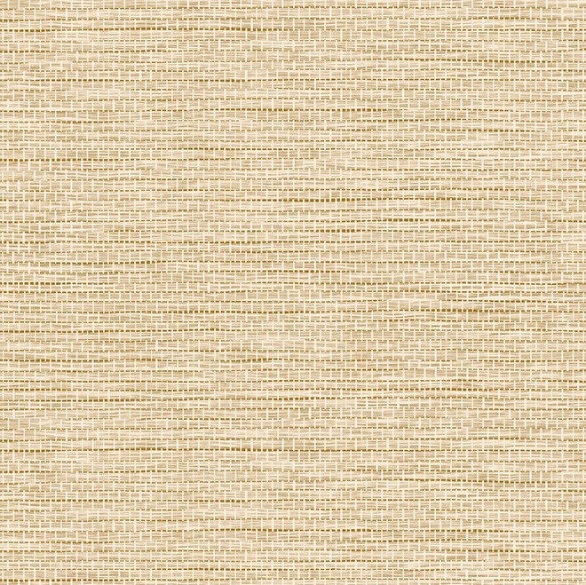 Structuur van geweven beige Arte behang uit de Buningh-collectie, type 60501A.