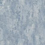 Blauwgrijs patroon met een verweerd, betonachtig structuurdesign (70531-F752-2).
