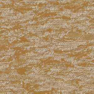 Textuur van het wandbekledingsmateriaal 70540-N17K-2 met een goudbruine en witte onregelmatige patroonstructuur.