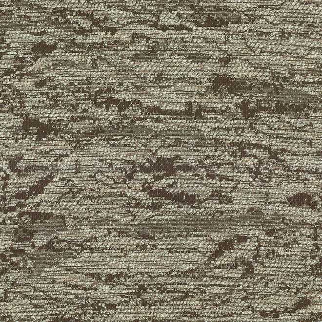 Textielpatroon 70543-VPDK-2 met een gemêleerde structuur in bruin- en beigetinten.