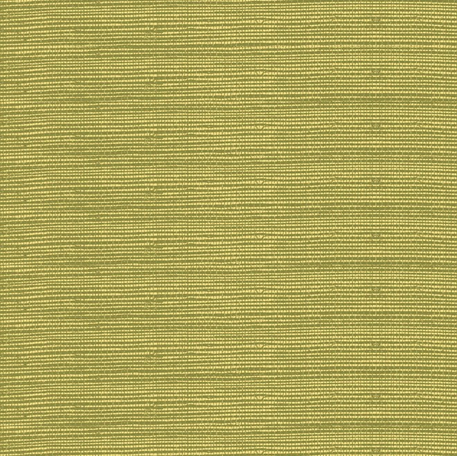 Groen geweven textielpatroon met fijne horizontale lijnen, getoond in het ontwerp ‘72745-Line-2’.