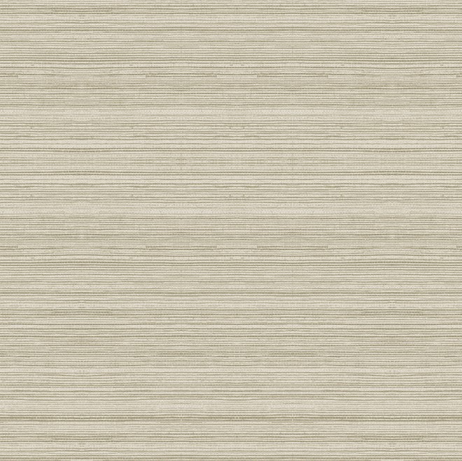 Beige behang met een fijn, horizontaal lijnpatroon uit de 72748-Line-2 collectie.