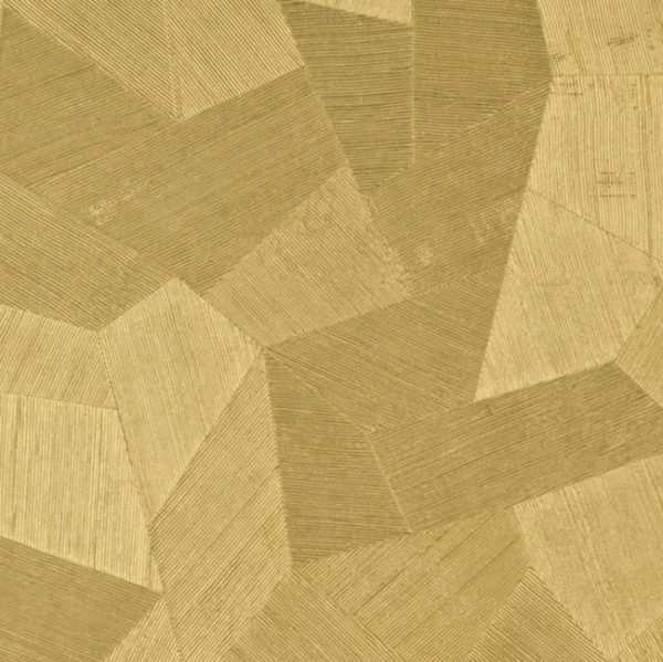 Beige wandbekleding Arte Facet 75304 met geometrisch patroon en textuur.