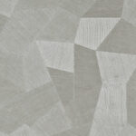 Grijze Arte Facet 75310 wandbekleding met een geometrisch patroon van reliëflijnen in diverse richtingen.