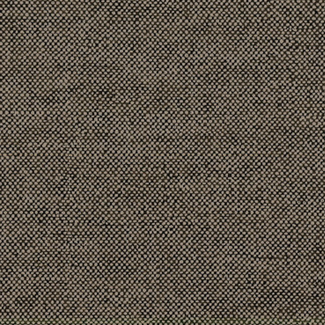 Donkerbruine geweven stof met fijn ruitpatroon, type 78010.