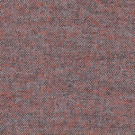 Stofpatroon 78014 met een fijn geweven structuur in rood, zwart en wit.