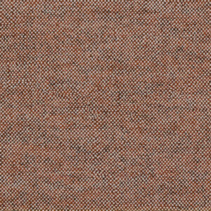 Close-up van een roodbruine textielstof met een fijn wit rasterpatroon, type 78015.
