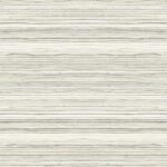 Beige wandbekleding met horizontale A-Line-2 textuurstrepen in een geweven patroon.