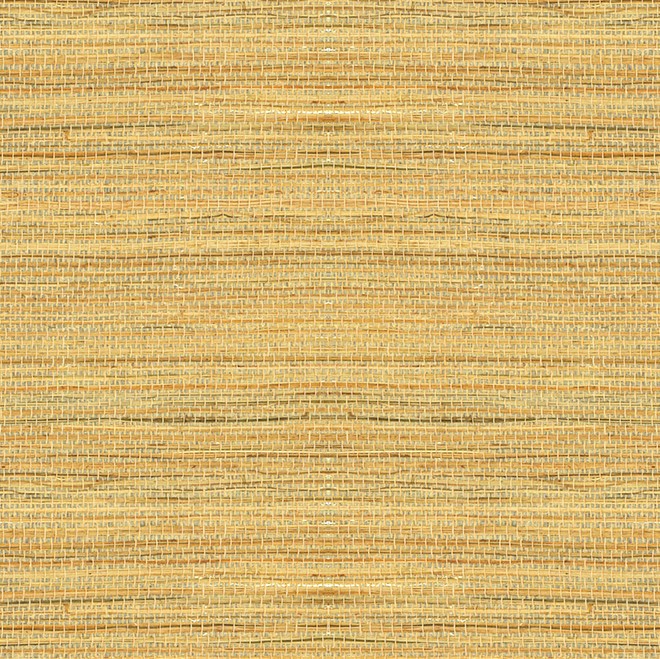 Textuur van geweven, natuurlijk ogend behang uit de 80710A-Line-2 collectie in beige en lichtbruine tinten.