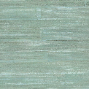 Groenblauw behang met een natuurlijke, horizontale textuur uit de Arte All Naturals Camago collectie.
