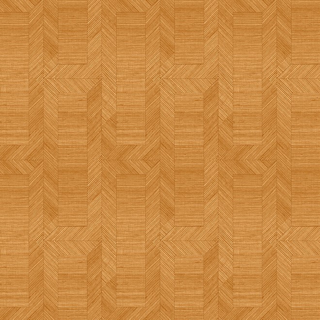 Geometrisch patroon in houttint met een visgraatstructuur uit de Arte Biseau Sunburst-collectie.