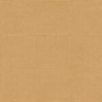 Behang met een patroon van lichtbruine, leren tegels uit de Arte Campo collectie (21047).