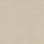 Beige Arte Campo behang met een patroon van vierkante tegels en subtiele textuur.