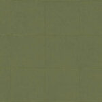 Olijfgroen Arte Campo behang met een subtiel tegelpatroon in reliëf.