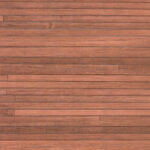 Behang met horizontale, roodbruine houtstructuur in de stijl van Arte Casalian 14025.