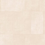 Lichtbeige behang met een subtiele textuur en rechthoekig tegelpatroon uit de Gitane-collectie van Arte.