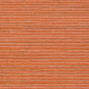Oranje-rood Arte Drift behang met fijne horizontale strepen in een textielachtig patroon.