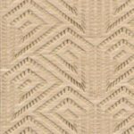 Beige wandbekleding met een geometrisch reliëfpatroon uit de Arte Icarus Alata collectie.