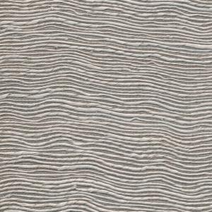 Grijs behang met een golvend, reliëfachtig patroon uit de Arte Icarus Penumbra collectie.