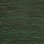 Groen golvend patroon van het Arte Icarus Penumbra 15743 behang van Buningh.