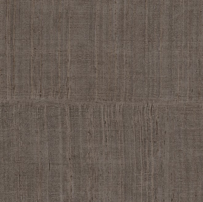 Bruin behang met een subtiel zijden textuurpatroon uit de Arte Katan Silk 11517 Chocolate collectie.
