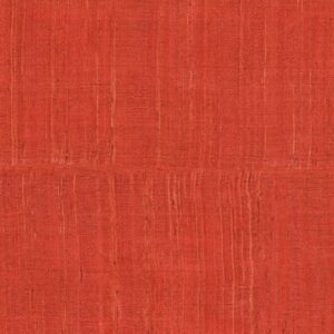 Zijdeachtig behang met een textuur in een diepe crimsonrode kleur uit de Arte Katan Silk collectie.