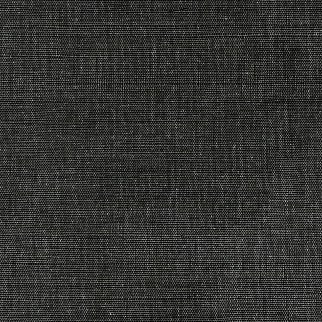 Donkergrijs Arte Line 80701B behang met fijne horizontale weefstructuur.