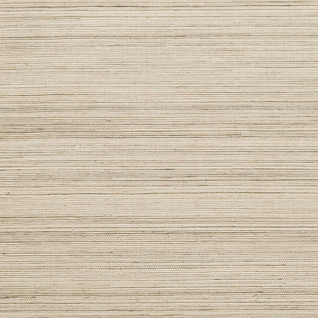 Beige Arte Line 80704B behang met een fijn horizontaal geweven textuurpatroon.