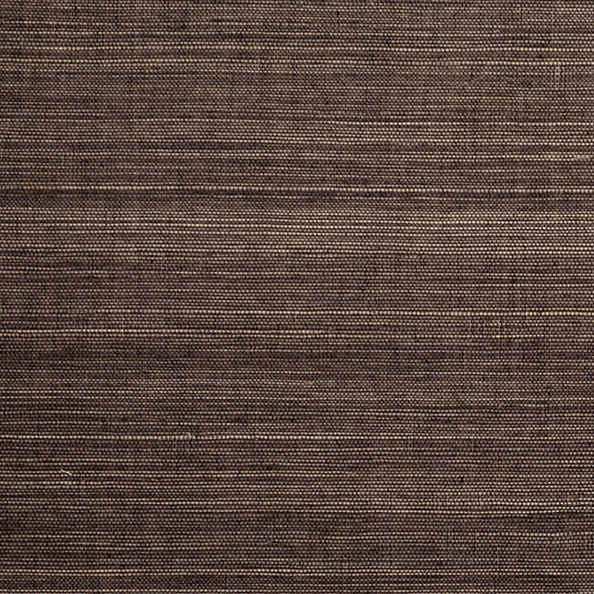 Bruin Arte Line 80712B behang met subtiele horizontale textuur in geweven linnenlook.