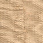 Close-up van het natuurlijke, geweven behang Arte Melaky Farini 40721 in een beige kleur.