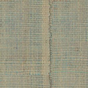 Behang met een grof geweven textuur in natuurlijke beige- en groentinten uit de Arte Melaky Farini collectie.