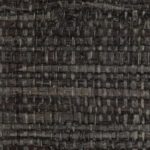 Donkerbruin geweven behang met grove textuur uit de Arte-Melaky Tana collectie.