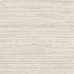 Beige linnenstructuur behang met horizontale weeflijnen uit de Arte Pampas Sombra collectie.