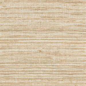 Beige geweven behang met horizontale textuur uit de Arte Pampas Sombra collectie.