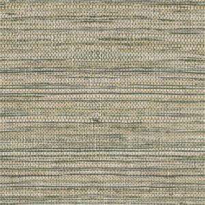 Structuurbehang Arte Pampas Sombra 73549 met horizontale lijnen in natuurlijke grijsgroene tinten.