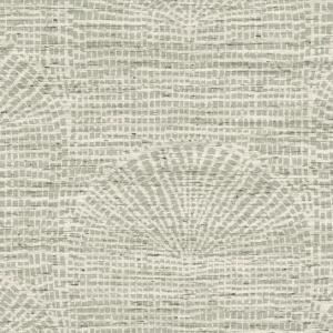 Grijze Arte Pampas Cupula 73563 behangstructuur met een fijn rasterpatroon en subtiel cirkelvormig reliëfeffect.