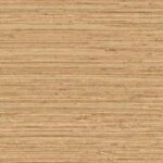 Alt-tekst: Behang met horizontale stroken in natuurlijke houttinten uit de Arte Pampas Matiz collectie.