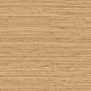 Alt-tekst: Behang met horizontale stroken in natuurlijke houttinten uit de Arte Pampas Matiz collectie.