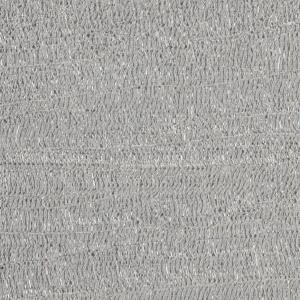Grijs Arte Pristine 23527A behang met een fijne, horizontale textuur en licht golvend patroon.